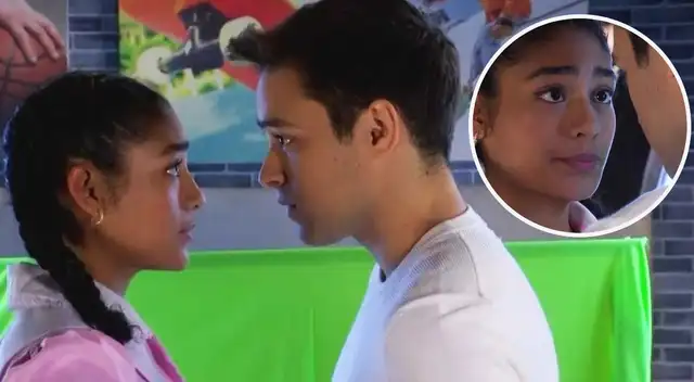 ¿Cristóbal y July se besan?