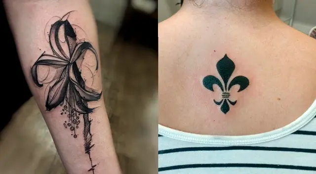 Conoce el significado del tatuaje de la flor de lis.