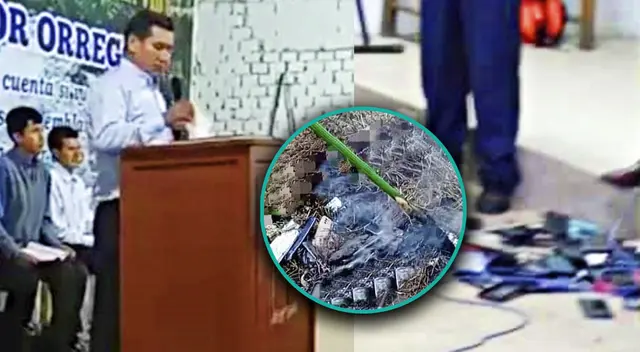 Pastor evangélico asombró a sus fieles quemando todos sus celulares. Pastor evangélico asombró a sus fieles quemando todos sus celulares.