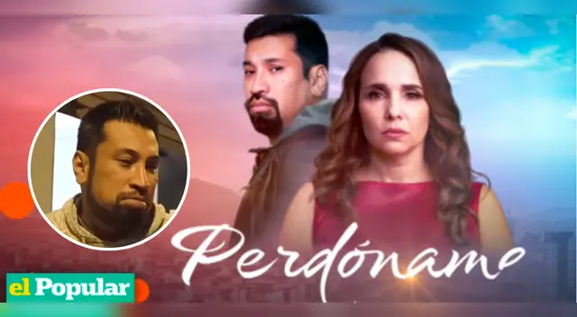 Aldo Miyashiro saca cara por telenovela 'Perdóname' con Érika Villalobos.