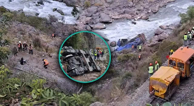 Maquinista de PeruRail murió esta madrugada de 9 de septiembre durante derrumbe en ruta a Machu Picchu.
