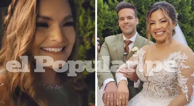 Lesly Águila dedica emotivas palabras a Estrella Torres tras matrimonio con Kevin Salas.