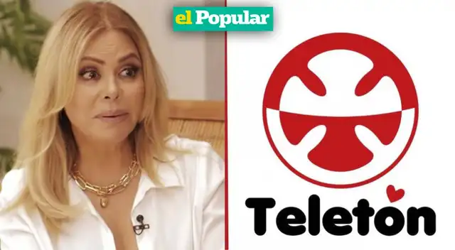 Gisela Valcárcel fue la gran ausente en la Teletón 2023.