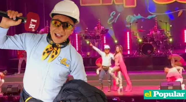 El ingeniero bailarín fue la sorpresa del show de 'Explosión de Iquitos' en Teatro Nacional.