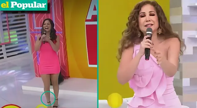 En América Hoy, Andrea San Martín llegó al set luciendo una marca en la pierna, y Janet Barboza la puso en aprietos. En América Hoy, Andrea San Martín llegó al set luciendo una marca en la pierna, y Janet Barboza la puso en aprietos.