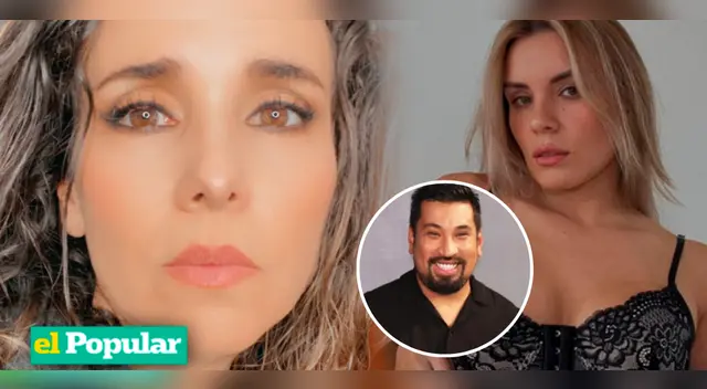 Érika Villalobos se molesta con reportero de Amor y Fuego.