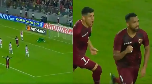 El gol de Yandel Herrera fue anulado por una falta previa.