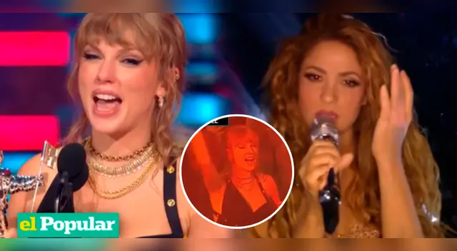 Shakira logró que Taylor Swift baile a su ritmo. Shakira logró que Taylor Swift baile a su ritmo.