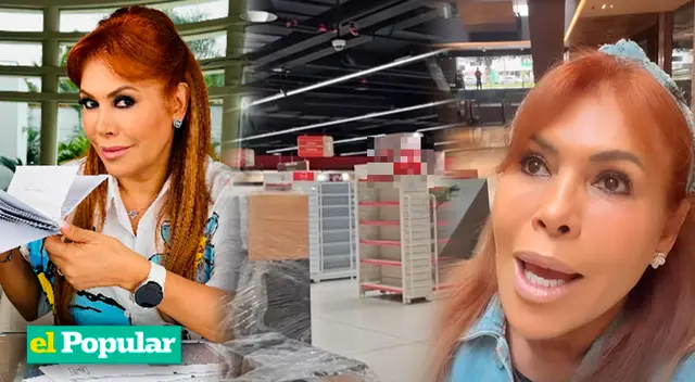 Magaly Medina hace queja a la Municipalidad de La Molina.