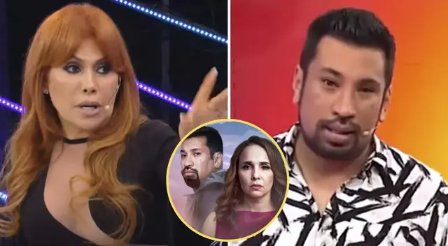 Magaly Medina arremete contra productores y chanca a Aldo Miyashiro.