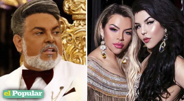 Andrés Hurtado troleó a sus hijas Génesis y Josetty Hurtado.