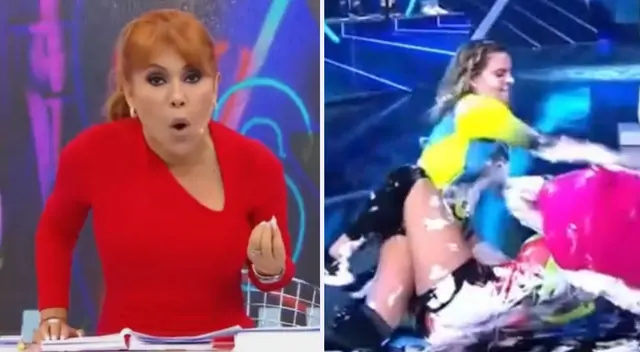 Magaly Medina reprochó con todo imágenes protagonizadas por integrantes de EEG.