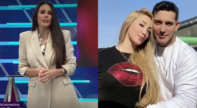 Rebeca Escribens se mostró sorprendida por la separación de Romina Gachoy y Jean Paul Santa María.