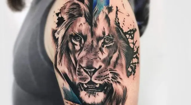 Conoce el verdadero significado del tatuaje de leones. Conoce el verdadero significado del tatuaje de leones.