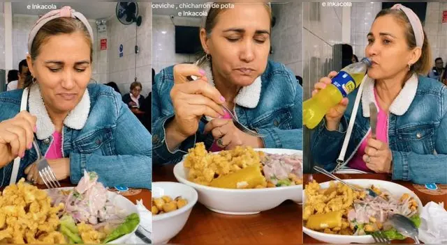 Cubana come ceviche de pota por primera vez en Perú, pero su reacción sorprende: "Prefiere Inca Kola"