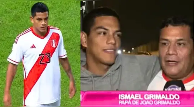 Padre de Joao Grimaldo a su hijo: "Si va a comenzar a pisar huevos, estoy yo para hacerlo sentar"