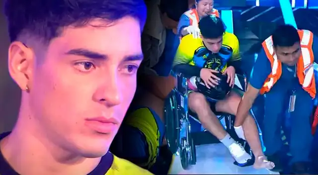 Piero Arenas sufrió una fuerte lesión. Piero Arenas sufrió una fuerte lesión.