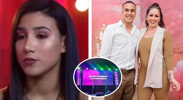 Samahara Lobatón no estuvo presente en el baby shower de Melissa Klug.