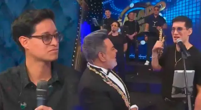 Tony Succar presenta a su hermano Kenji Succar en TV. Tony Succar presenta a su hermano Kenji Succar en TV.