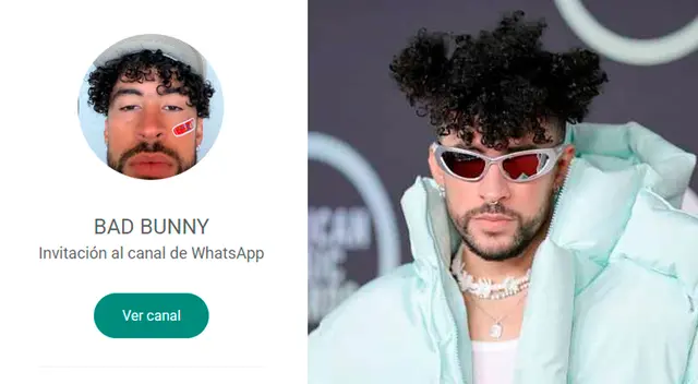 Bad Bunny ya tiene canal de difusión de WhatsApp.