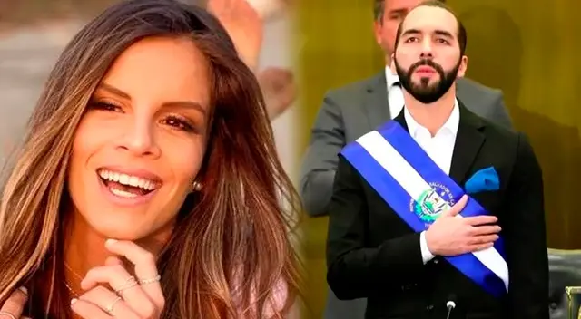 Alejandra Baigorria muestra apoyo a Nayib Bukele.