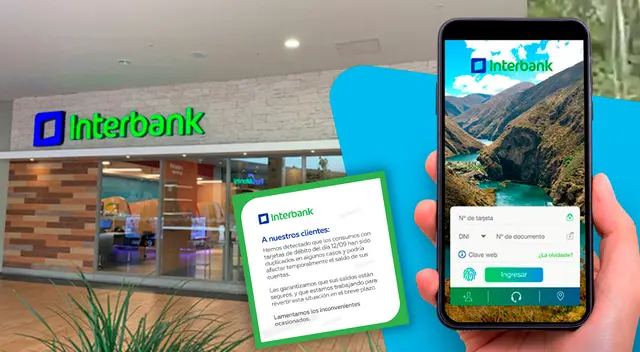 Esta fue la respuesta de Interbank tras el reporte de fallas en su aplicativo móvil.