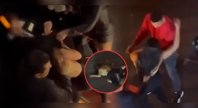 Mujer habría sacado a la fuerza de discoteca y termina en el suelo, según Amor y Fuego.