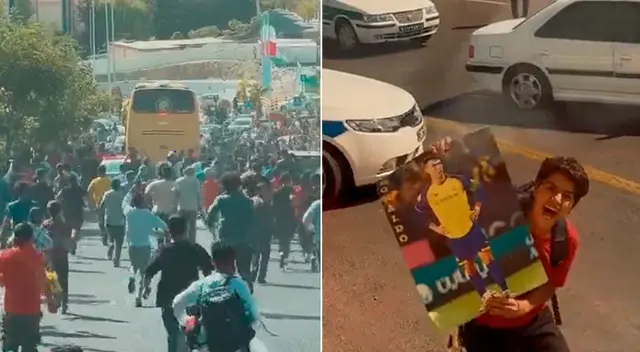 Cristiano Ronaldo instala la fiebre en Irán.