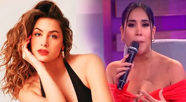 Melissa Paredes apoya a Milett Figueroa. Melissa Paredes apoya a Milett Figueroa.