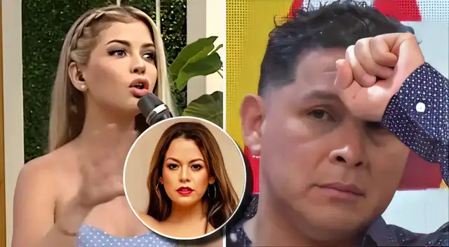 En América Hoy, Néstor Villanueva denunció que no puede ver a sus hijos, y Brunella Horna salió a apoyarlo al dirigirse al abogado de Florcita Polo.