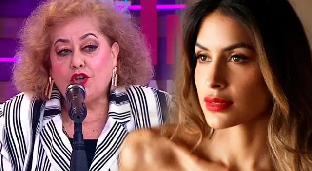 Mamá de Milett Figueroa la defiende. Mamá de Milett Figueroa la defiende.