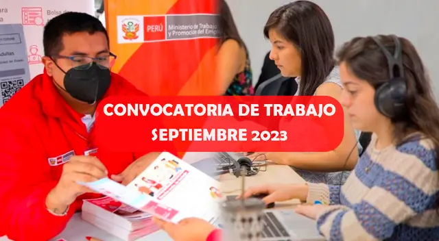 Mira la convocatoria de trabajo para el sector público en septiembre de 2023. Mira la convocatoria de trabajo para el sector público en septiembre de 2023.