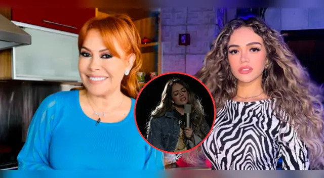 Magaly Medina halaga voz de Mayra Goñi.