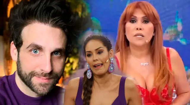 Magaly Medina respalda a Rodrigo González. Magaly Medina respalda a Rodrigo González.