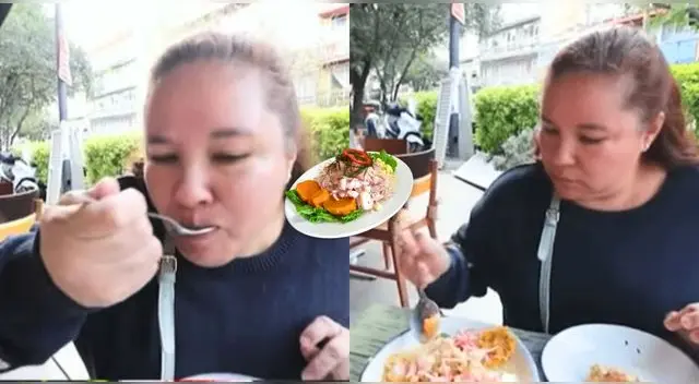 Mexicana prueba ceviche por primera vez y queda sorprendida con el sabor que tiene.