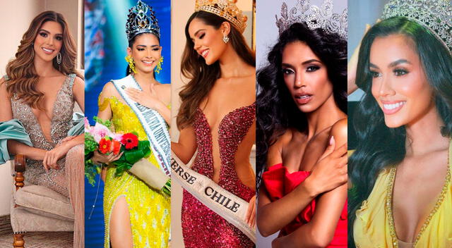 Participantes de habla hispana en Miss Universo 2023.   