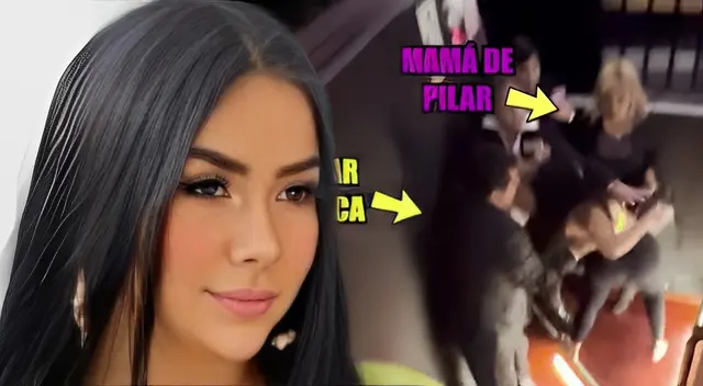 Pilar Gasca peleó con su madre y su hermana en una discoteca.