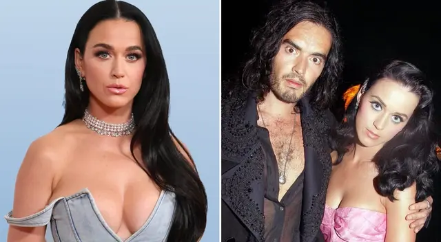 Katy Perry y Russel Brand estuvieron casados hace muchos años.