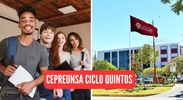 CEPREUNSA Ciclo Quintos se encuentra en una de las modalidades de postulación del proceso de admisión 2024 de la UNSA.