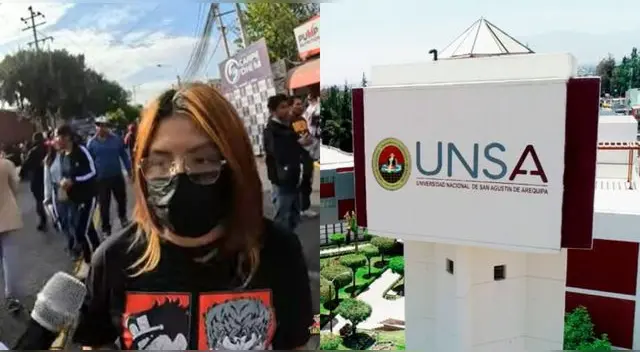 Peruana llega a dar examen de admisión a la UNSA sin pasaje para regresar a casa y es viral.