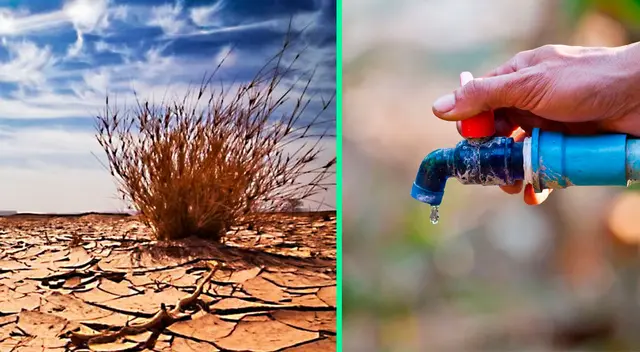 La crisis del agua ya se siente en algunas regiones del país.