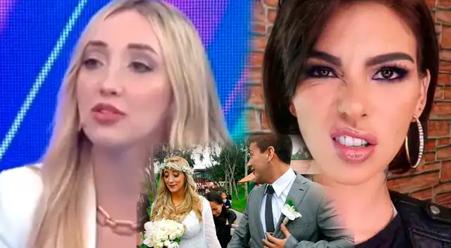 Romina Gachoy habla sobre Angie Jibaja tras crisis matrimonial. Romina Gachoy habla sobre Angie Jibaja tras crisis matrimonial.