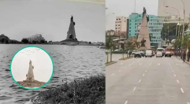 Óvalo Jorge Chávez estaba en medio de la laguna río Huatica. Óvalo Jorge Chávez estaba en medio de la laguna río Huatica.