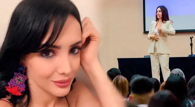 Rosángela Espinoza se convierte en conferencista. Rosángela Espinoza se convierte en conferencista.