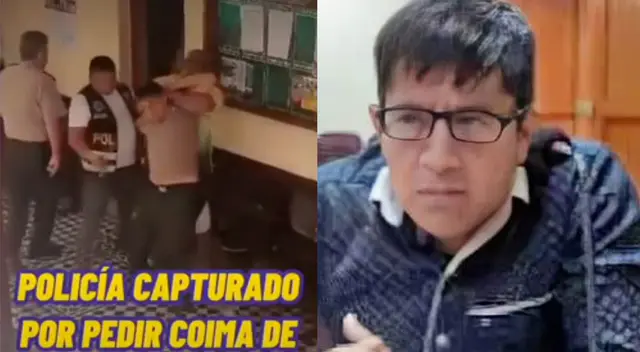 Efectivo del orden fue detenido por sus propios colegas tras denuncia del motociclista.