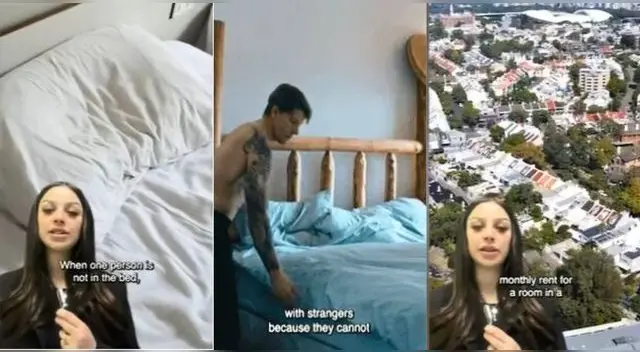 Australiana alquila la mitad de su cama y gana 600 dólares al mes por peculiar emprendimiento