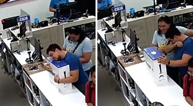 Joven estalla en llanto al comprarse una PlayStation 5 y video conmueve en las redes sociales.
