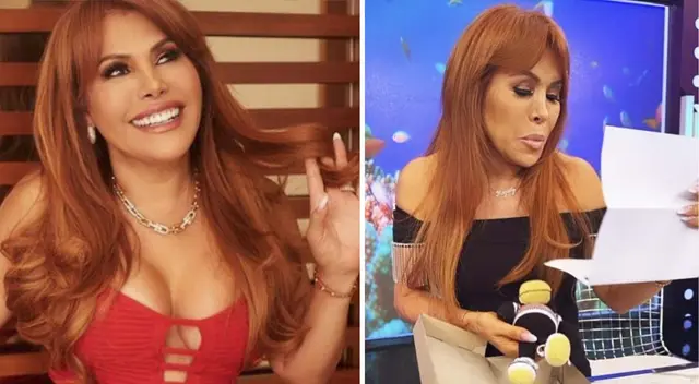 Magaly Medina presumió detalle de seguidor.