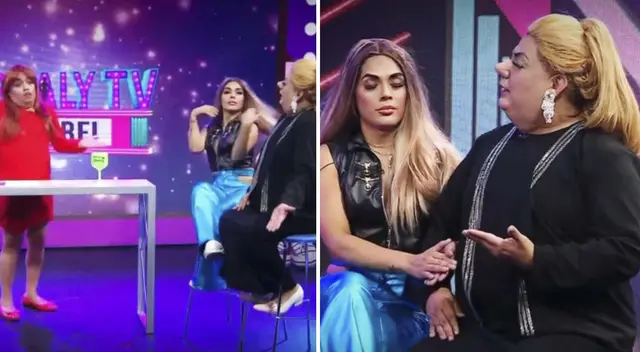 "JB en ATV" parodia a Milett Figueroa y su madre: así troleó Mascaly a doña Martha.