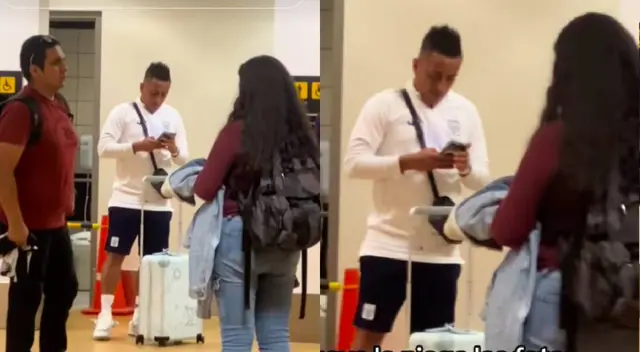 Christian Cueva acaparó la atención de los hinchas.